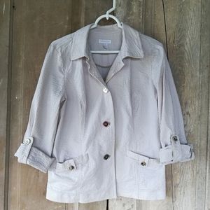 Seersucker Blazer
